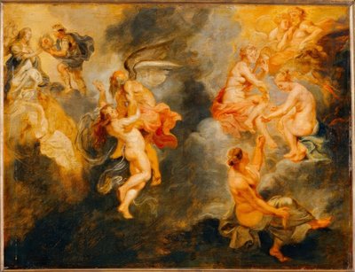 マリーメディシスの運命を紡ぐ3つの公園 作： Peter Paul Rubens