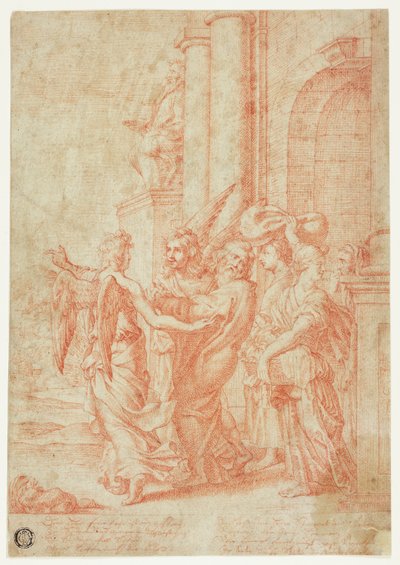 ロトとその家族はソドムから導き出された 作： Peter Paul Rubens
