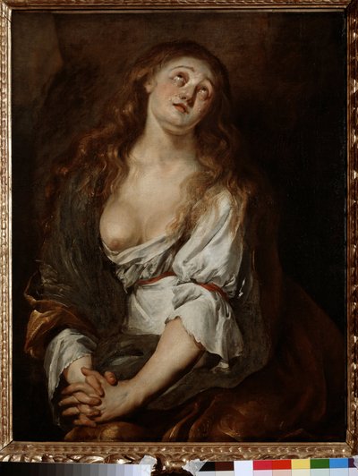 マグダラのマリア（油彩・キャンバス 作： Peter Paul Rubens