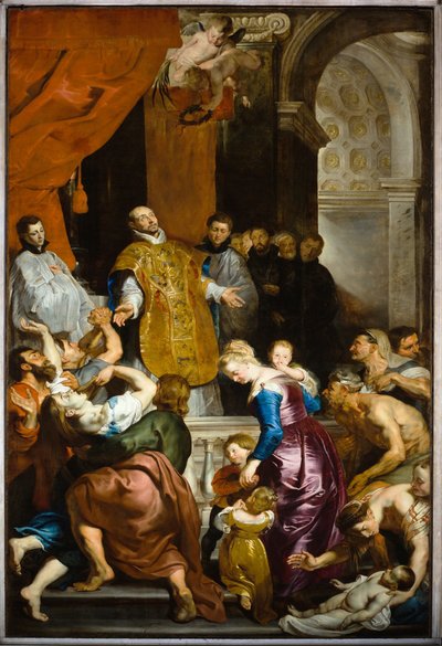 ロヨラの聖イグナチオの奇跡 - 1620 作： Peter Paul Rubens