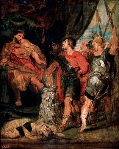 ポルチーナ1630年代以前のスカエボラ。 作： Peter Paul Rubens