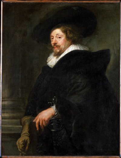 ペーテル・パウル・ルーベンス、自画像 作： Peter Paul Rubens