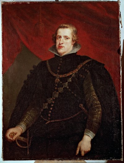スペインのフィリップ4世（油彩・キャンバス） 作： Peter Paul Rubens