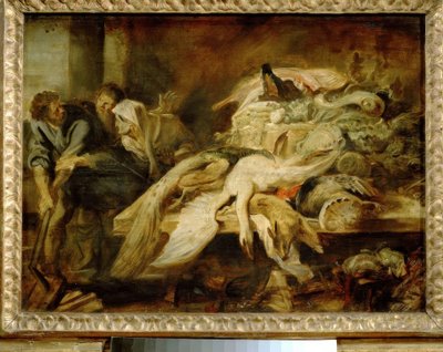 Mからの老婦人による哲学者、アカイア人の将軍 作： Peter Paul Rubens