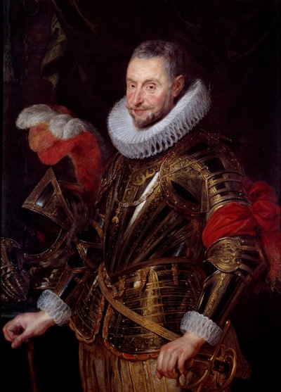 アンブローズ・スピノラ（1569-1630）の肖像 セストとヴェナフロの侯爵 金の羊毛騎士 ピーター・ポール（ピエール＝ポール）・ルーベンス（またはピーター・ポールまたはペトルス・パウルス）（1577-1640）の絵画 17世紀 プラハ、ナショナル・ギャラリー - アンブローズ・スピノラの肖像 (1) 作： Peter Paul Rubens