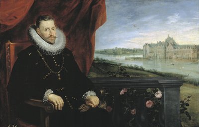オーストリア大公アルベール15591621、スペインオランダ総督の肖像、c。 1615 作： Peter Paul Rubens
