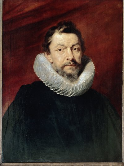 フランス宮廷オランダ大使アンリ・ド・ヴィック男爵の肖像（木部に油彩、1625年頃 作： Peter Paul Rubens