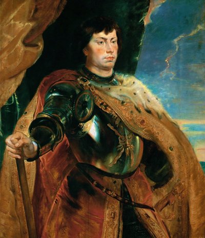 チャールズ・ザ・テメラリーの肖像 作： Peter Paul Rubens