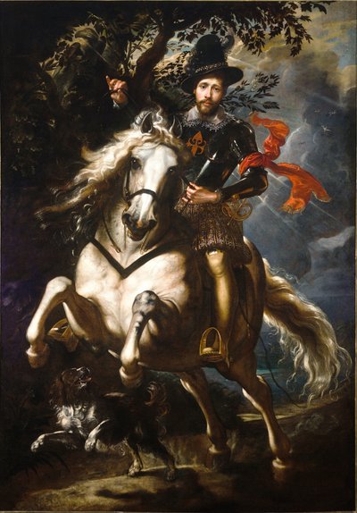 馬に乗ったジョ・カルロ・ドリアの肖像 作： Peter Paul Rubens