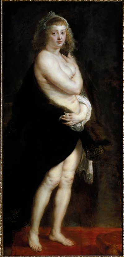 小ペリッセとも呼ばれるヘレナ・フルマンの肖像。(絵画 作： Peter Paul Rubens
