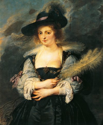 ピーター・ポール・ルーベンス（1577-1640）による「ヘレネ・フルメントの肖像」、詳細 作： Peter Paul Rubens