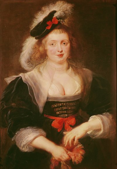 手袋をはめたヘレン・フォーメントの肖像、1632年頃（パネルに油彩） 作： Peter Paul Rubens