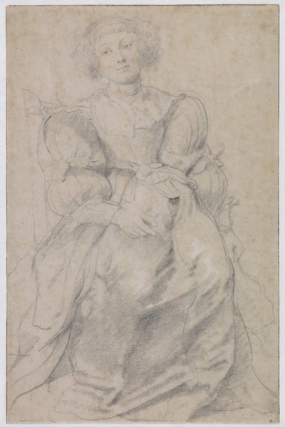 エレーヌフォーメントの肖像、c。 1630-1631 作： Peter Paul Rubens