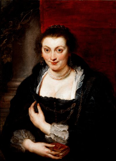 画家の妻、イザベラ・ブラントの肖像 ペーテル・ポール（ピエール＝ポール）・ルーベンス（またはピーター・ポール、ペトルス・ポーラス）（1577-1640）の絵画 1620年 約 Sun.86x62 cm フィレンツェ、Galleria degli Uffizi (オフィス) 作： Peter Paul Rubens