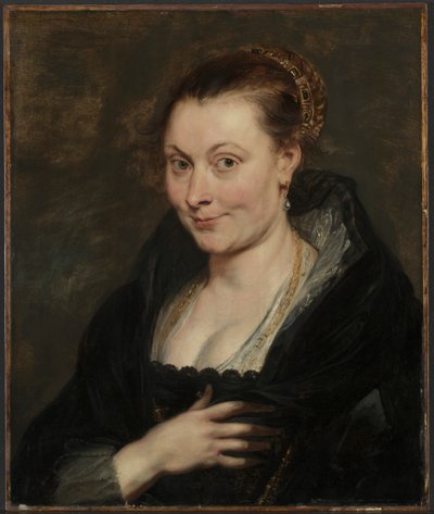 イザベラ・ブラントの肖像 作： Peter Paul Rubens