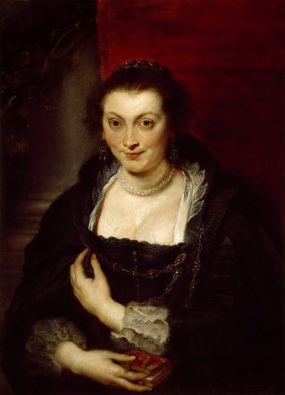 イザベラブラントの肖像画、1625年頃。 作： Peter Paul Rubens