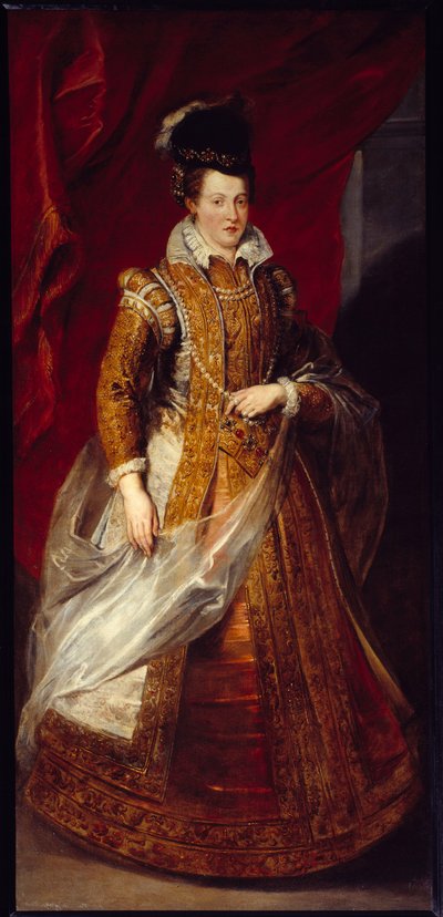 オーストリアのジョアンの肖像画 作： Peter Paul Rubens