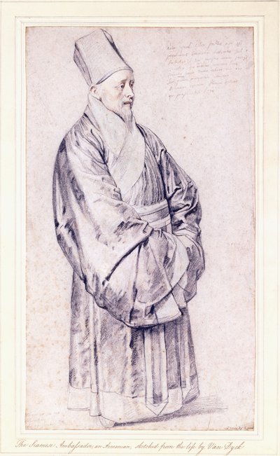 ニコラストリゴーSJの中国衣装の肖像画、 作： Peter Paul Rubens