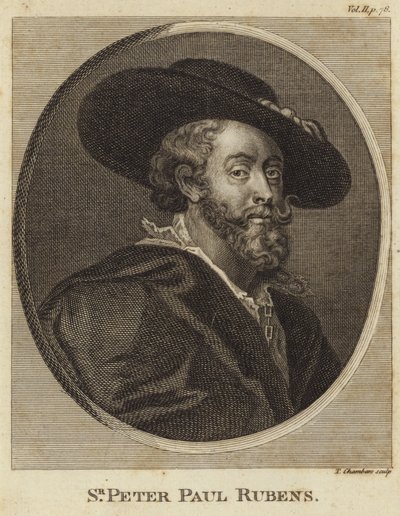 ピーター・ポール・ルーベンスの肖像 作： Peter Paul Rubens