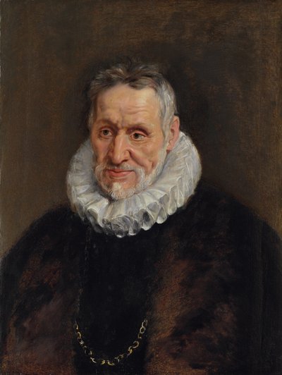 ひげを生やした男の肖像 作： Peter Paul Rubens