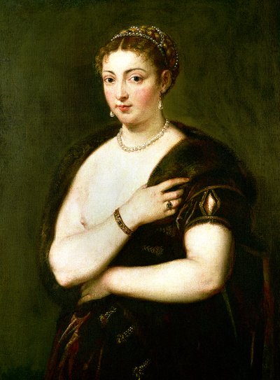 若い女性の肖像画 作： Peter Paul Rubens