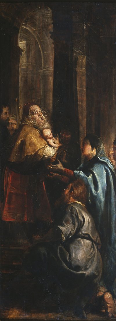 神殿での奉献 作： Peter Paul Rubens