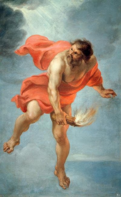 プロメテウス 作： Peter Paul Rubens