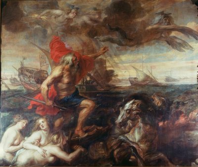 そして私はします！ -ネプチューン、Wogen beschschtigend 作： Peter Paul Rubens