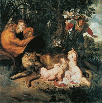 ロムルスとレムス」（油彩・キャンバス 作： Peter Paul Rubens