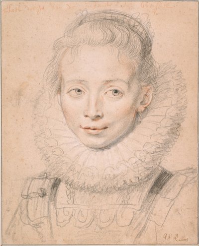 ルーベンスの娘、クララセレナインファンタイザベラの名誉のメイド、1623年頃 作： Peter Paul Rubens