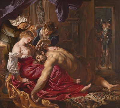 サムソンとデリラ 作： Peter Paul Rubens