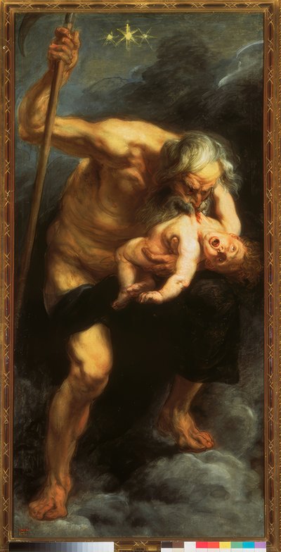 土星は息子をむさぼり食う 作： Peter Paul Rubens