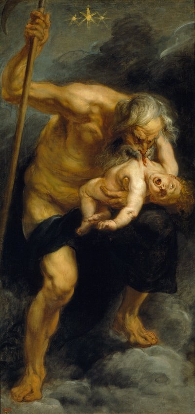 "息子を食らう土星（またはクロノス）" ピーター・ポール（Peter-Paul）・ルーベンス（またはPeter PaulまたはPetrus Paulus）（1577-1640）の絵画 1636-1637 Madrid.プラド美術館（Museo del Prado 作： Peter Paul Rubens
