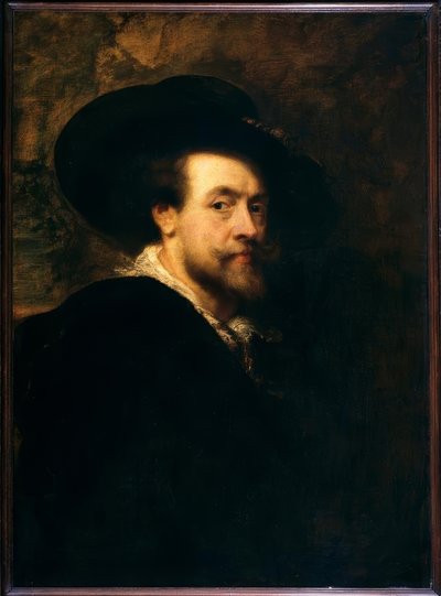 自画像 作： Peter Paul Rubens