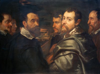 マントゥアンの友達との自画像 作： Peter Paul Rubens