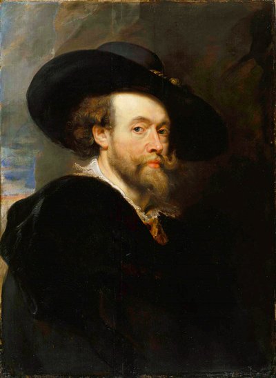自画像、1623。 作： Peter Paul Rubens