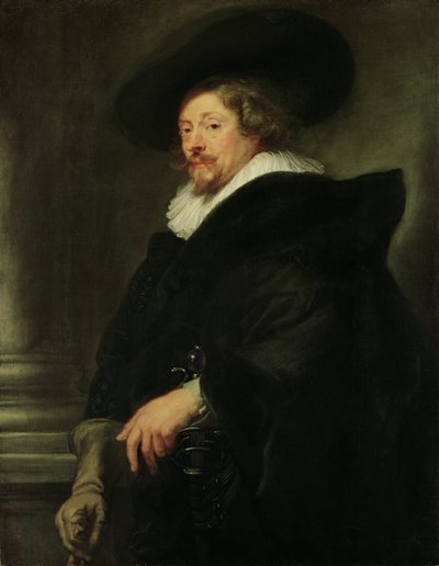 自画像 作： Peter Paul Rubens