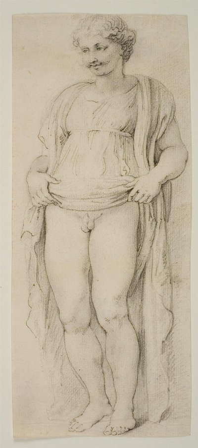立っている両性具有 作： Peter Paul Rubens
