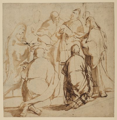 寺院でのプレゼンテーションのための研究 作： Peter Paul Rubens