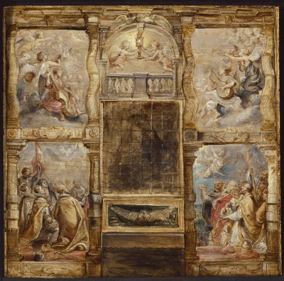 聖体拝領、1626年頃 作： Peter Paul Rubens