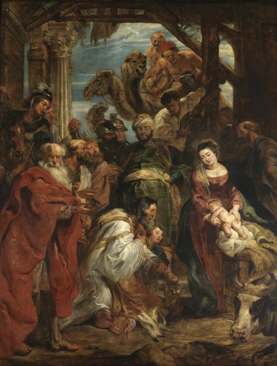 Maagien palvonta 作： Peter Paul Rubens