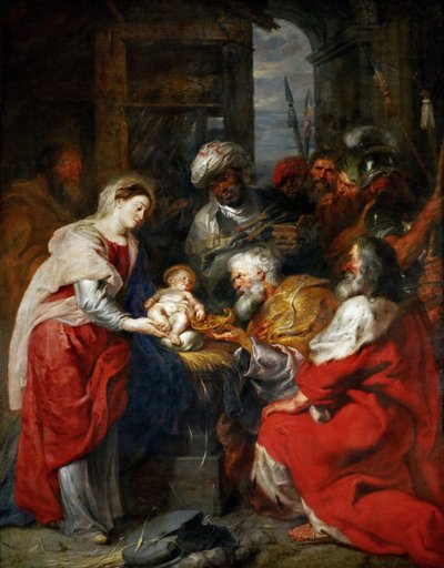 賢者の礼拝 作： Peter Paul Rubens