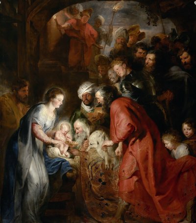 賢者の礼拝、1616年頃。 作： Peter Paul Rubens