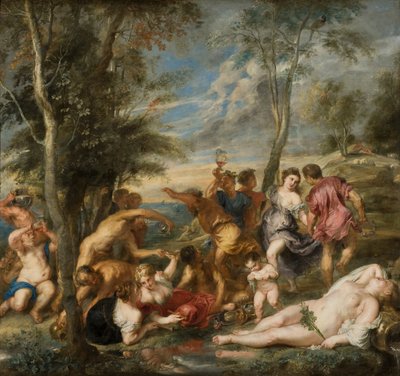 アンドリアンのバッカナル 作： Peter Paul Rubens