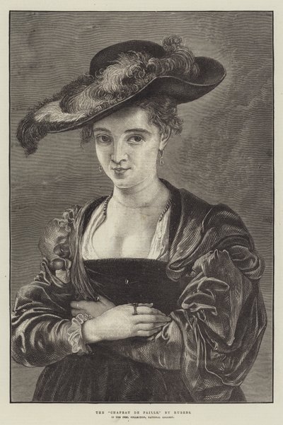 麦わら帽子 作： Peter Paul Rubens