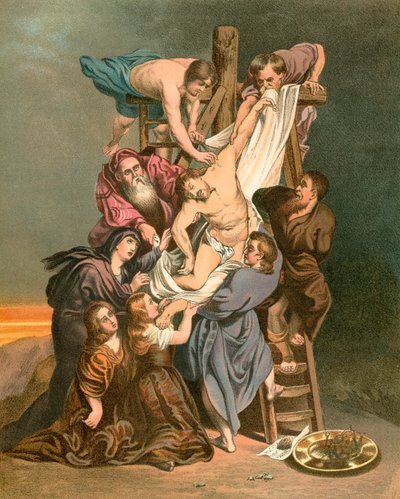 十字架からの降下 作： Peter Paul Rubens