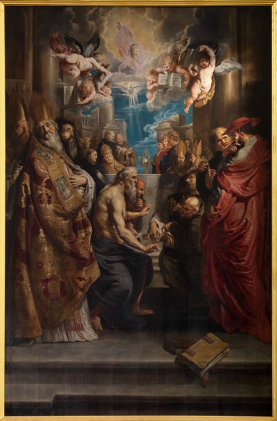 The Dispute of the Holy Sacrament, c.1609 (oil on panel)   1440010   ja       japanese Successfully Translated  Original: The History of Hannibal, c.1570 (tapestry) Translat: The History of Hannibal, c.1570 (tapestry) 1449789 ja japanese Successfully Trans 作： Peter Paul Rubens