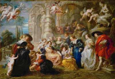 愛の庭 作： Peter Paul Rubens