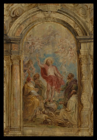 Die Verherrlichung der Eucharistie 作： ピーター・ポール・ルーベンス