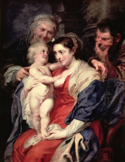 聖アンナと聖家族 作： Peter Paul Rubens